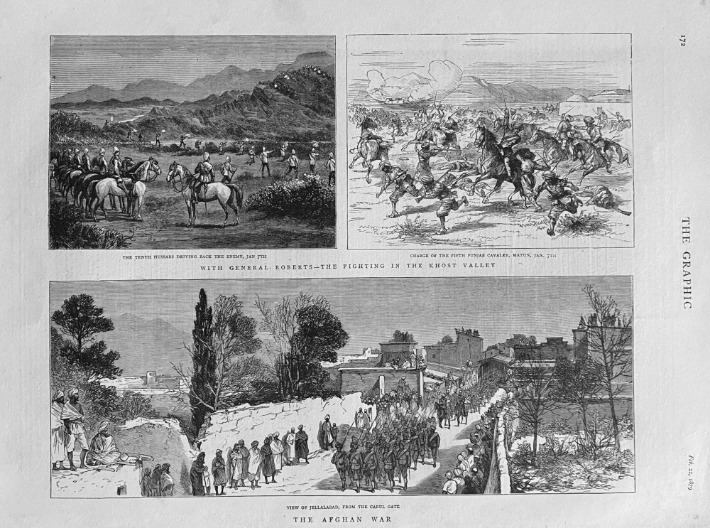 The Afghan War.  February 22nd 1879.
