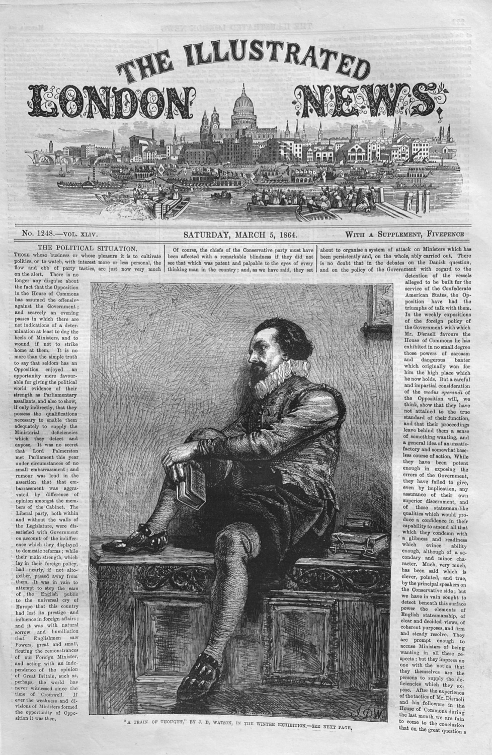 The Illustrated London News - March 5, 1864