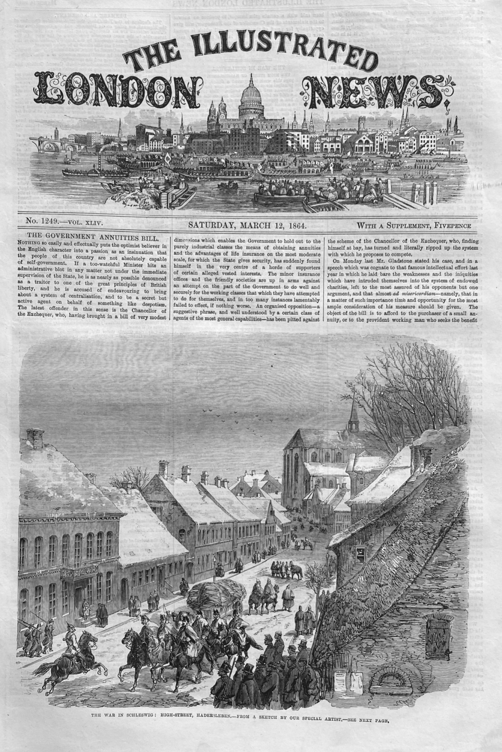The Illustrated London News - March 12, 1864