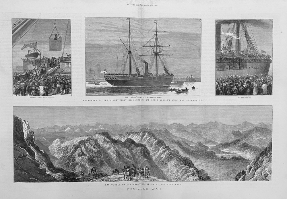 The Zulu War.  March 1st, 1879.