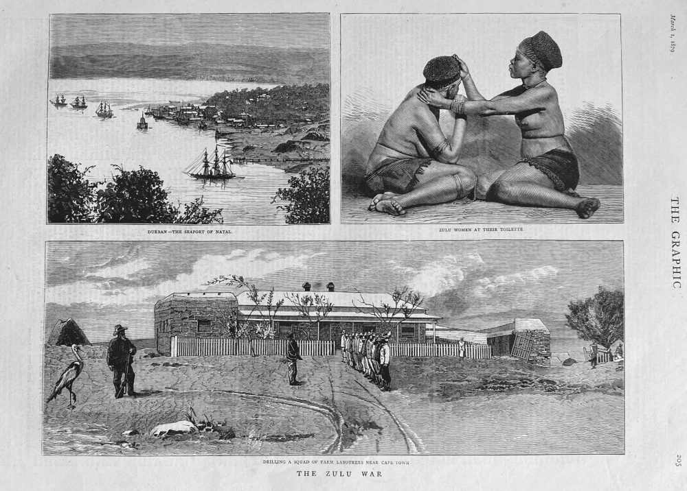 The Zulu War.  March, 1879.