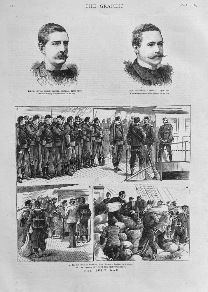 The Zulu War.  March 1879.