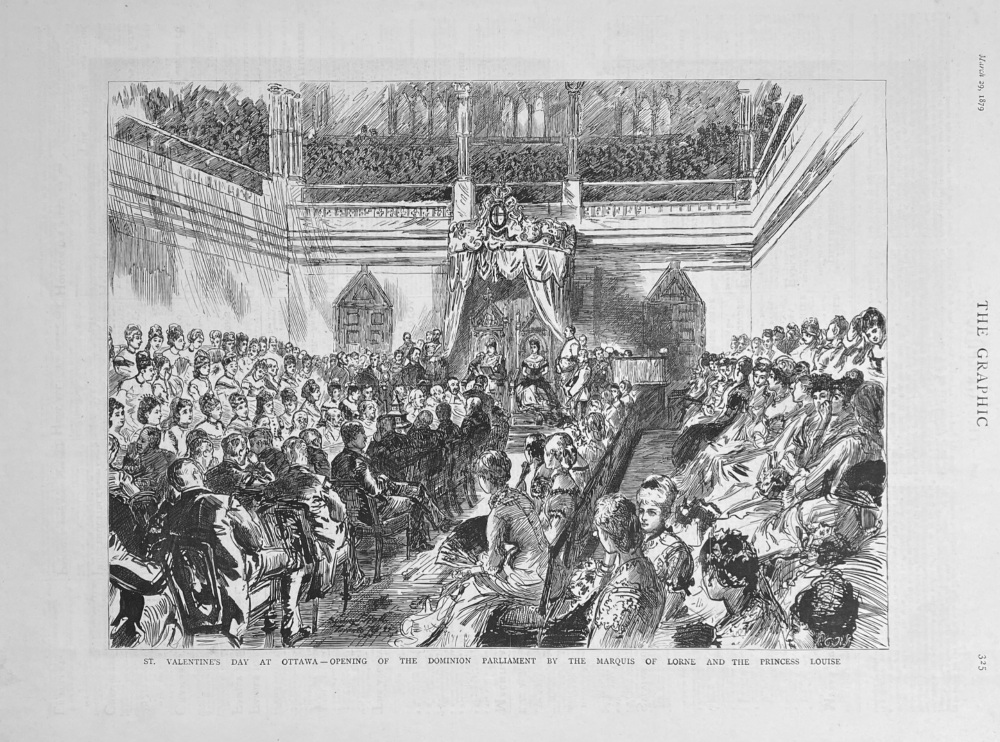 St, Valentine's Day at Ottawa.  1879.