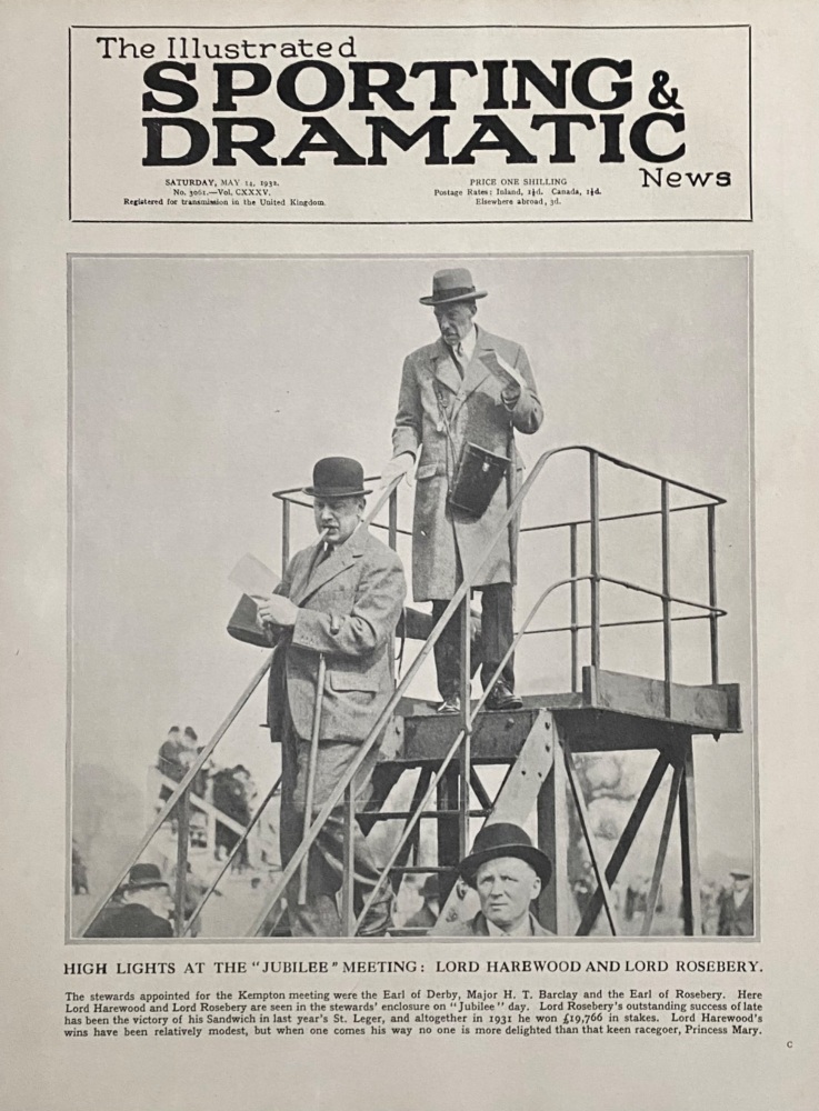 The Illustrated Sporting and Dramatic News - May 14, 1932