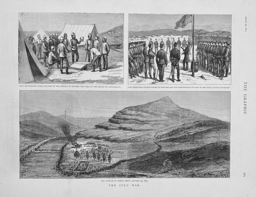 The Zulu War.   March 29th, 1879.