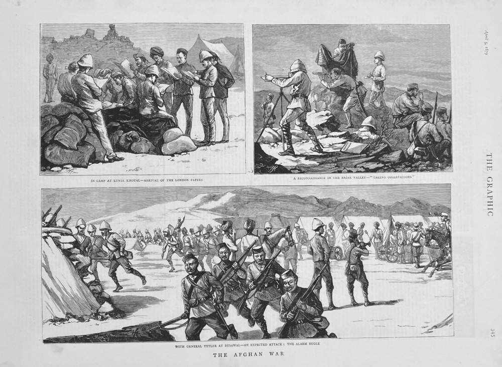 The Afghan War. April 1879.