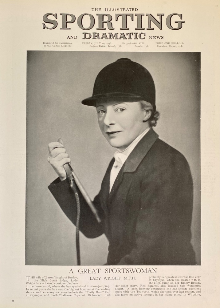 The Illustrated Sporting and Dramatic News - July 10, 1936