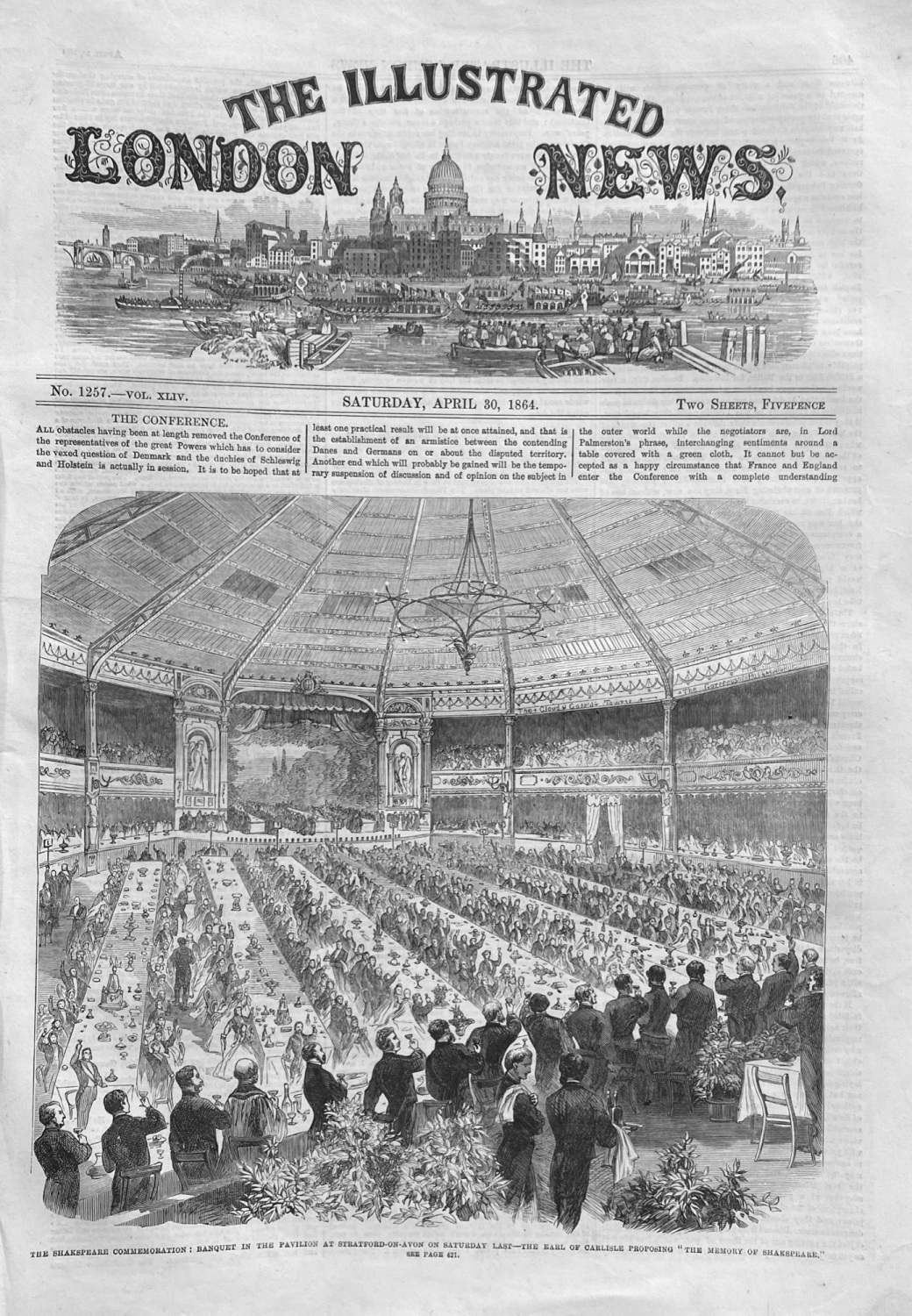 The Illustrated London News - April 30, 1864