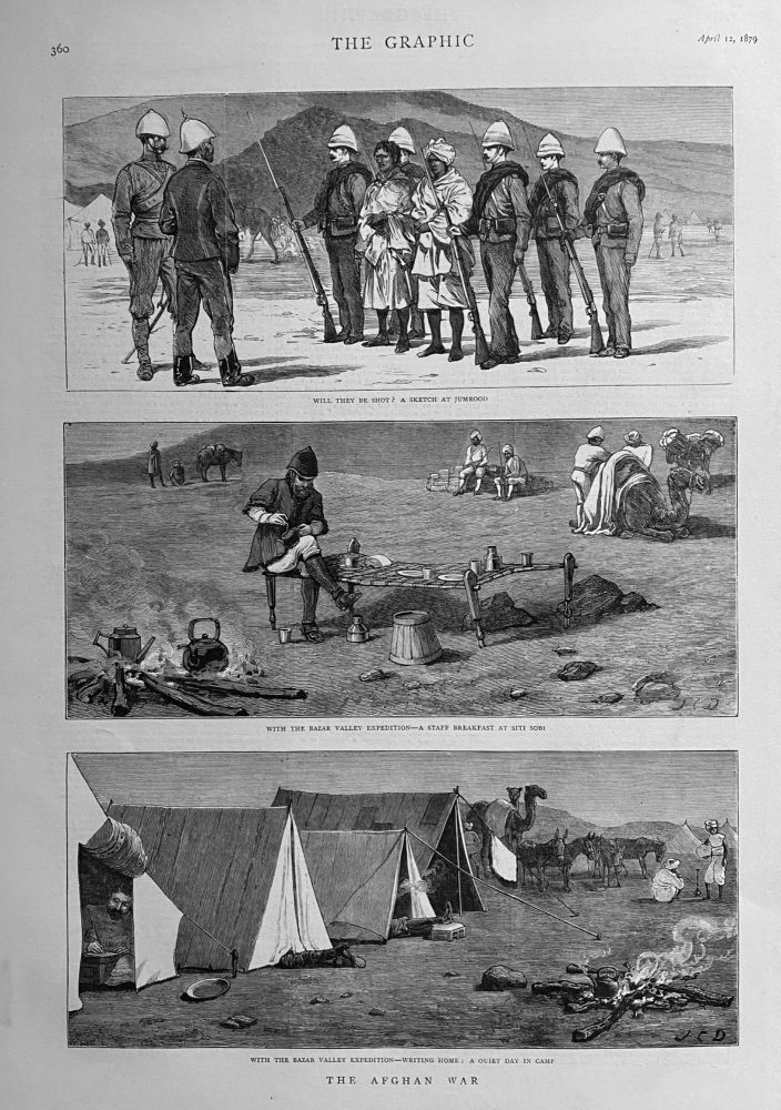 The Afghan War.  1879.