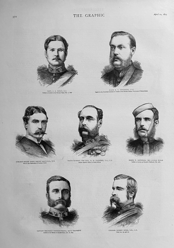 Army Officers.  1879.