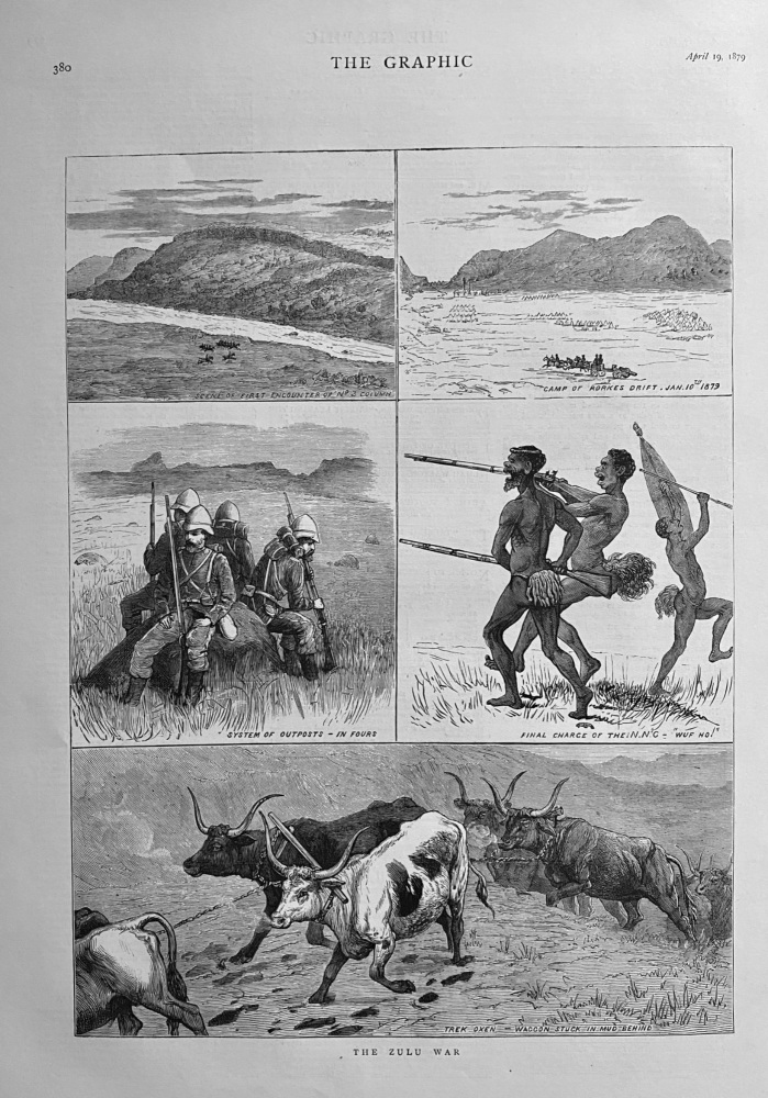 The Zulu War.  April  1879.