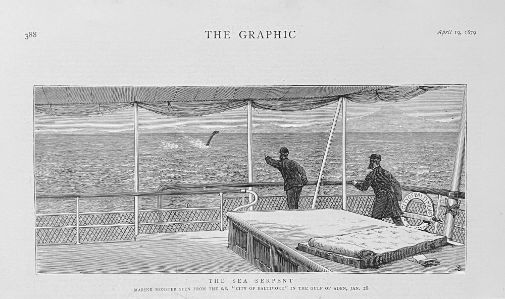 The Sea Serpent.  1879.