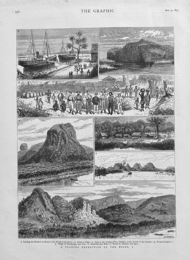 A Trading Expedition up the Niger, (River). 1.