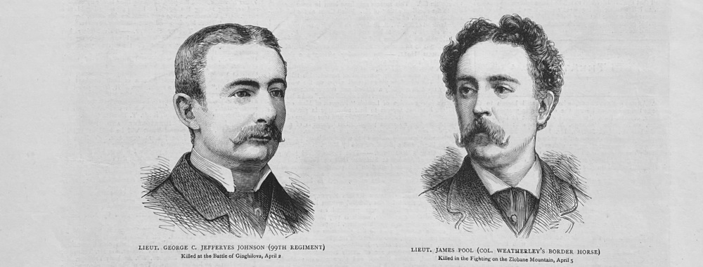 Lieut. George C. Jeffrey's Johnson   :   Lieut. James Pool (Col. Weatherley's Border Horse).  1879.