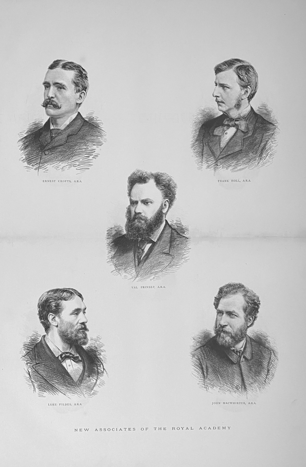 New Associates of the Royal Academy.  1879.