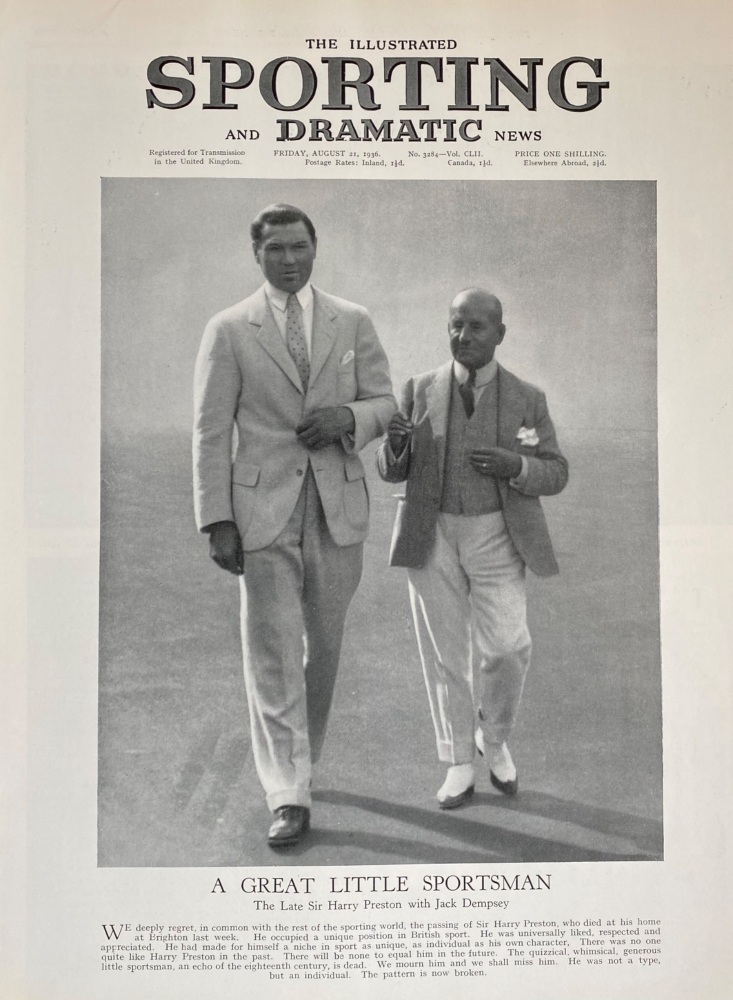 The Illustrated Sporting and Dramatic News - August 21, 1936