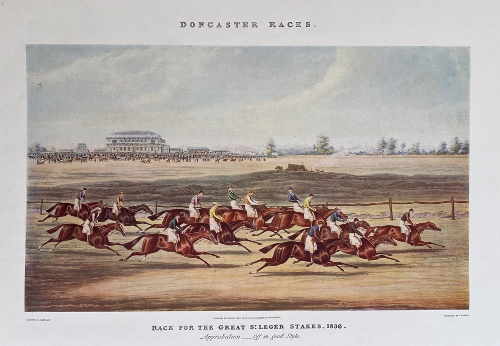 Race for the Great St Leger Stakes, 1836, Doncaster Races