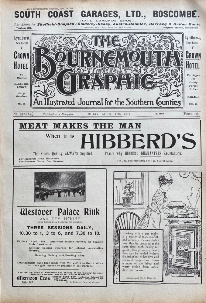 The Bournemouth Graphic.  April 11th, 1913.
