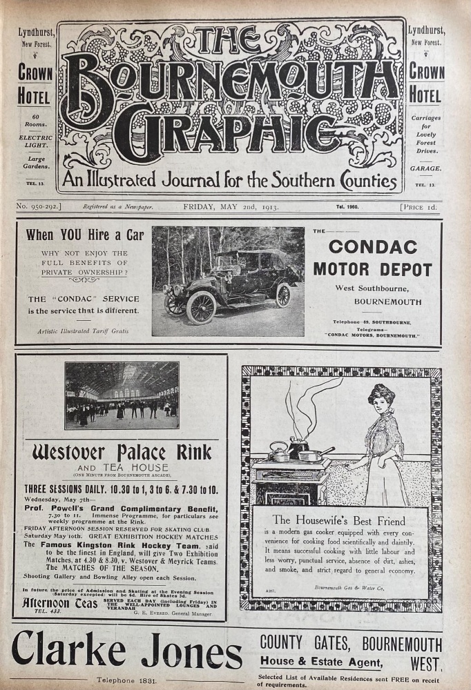 The Bournemouth Graphic.  May 2nd, 1913.