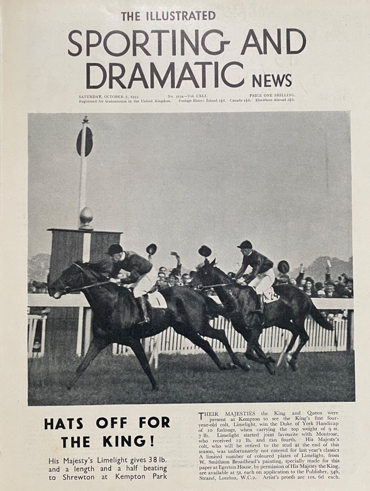 The Illustrated Sporting and Dramatic News - October 7, 1933