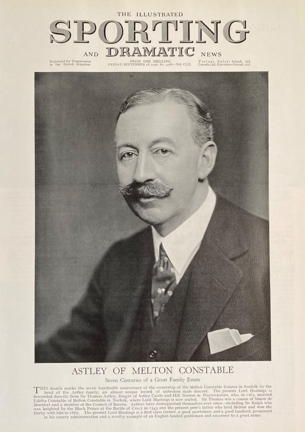 The Illustrated Sporting and Dramatic News - September 18 1936