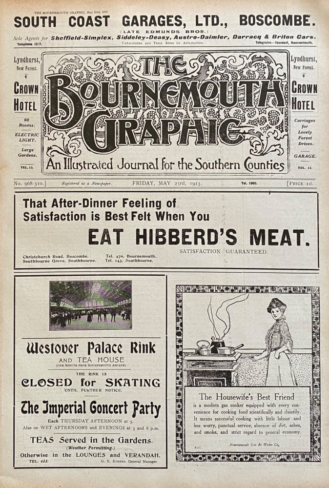 The Bournemouth Graphic.  May 23rd,  1913.
