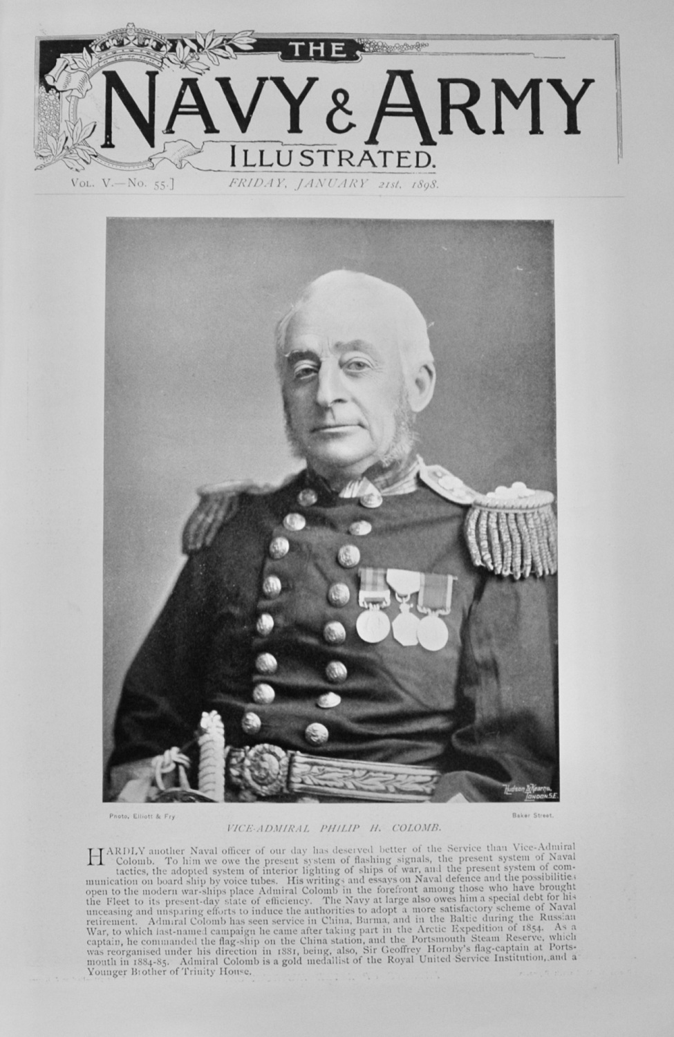 The Navy & Army Illustrated - January 21, 1898