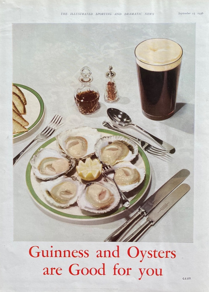 Guinness and Oysters - 1934