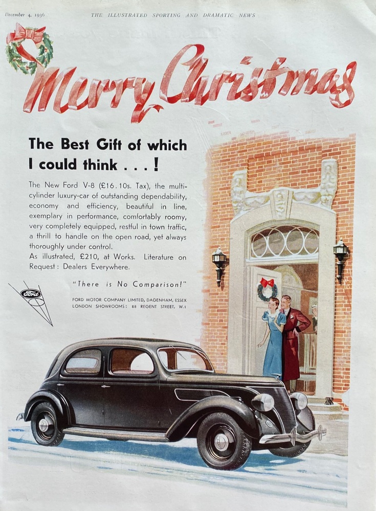 Ford Motor Company Advert - 1936