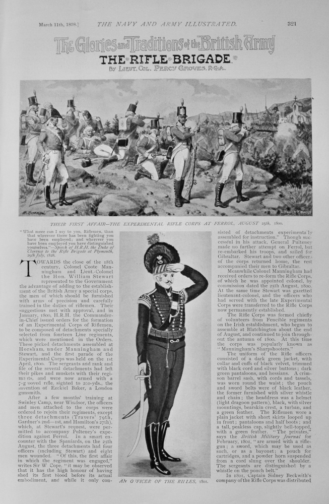 The Glories and Traditions of the British Army - 1898