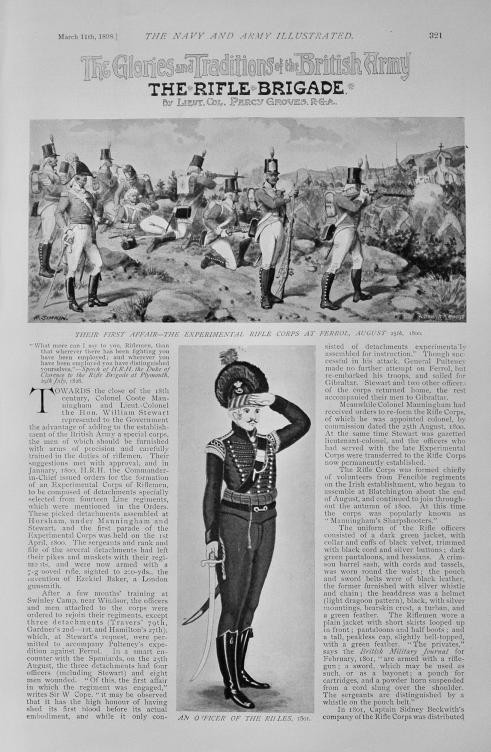 The Glories and Traditions of the British Army - 1898