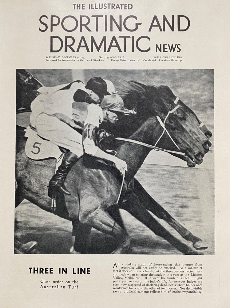 The Illustrated Sporting and Dramatic News - December 9, 1933