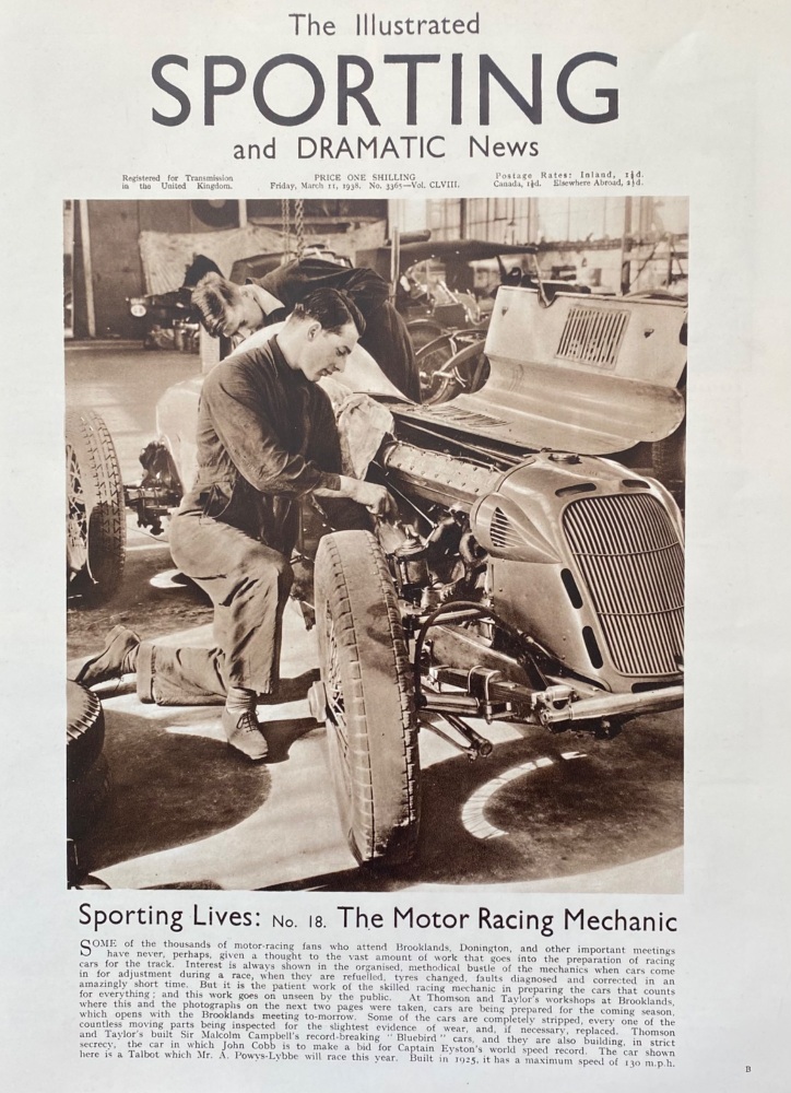 The Illustrated Sporting and Dramatic News, March 11, 1938