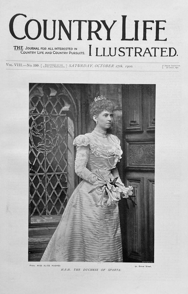 Country Life - October 27, 1900