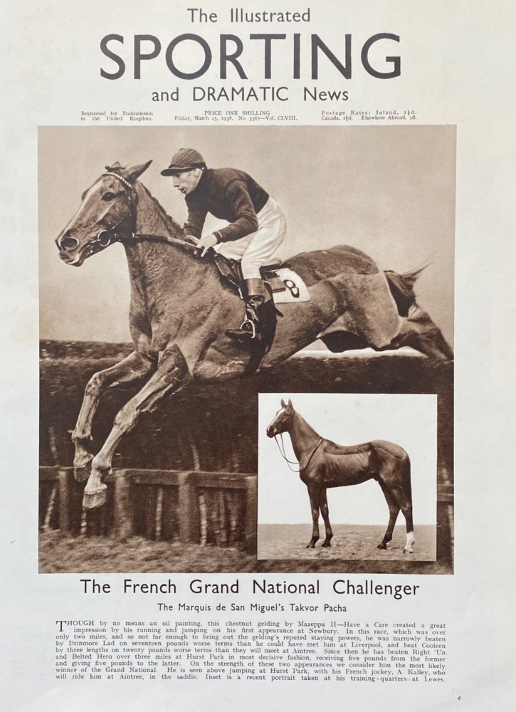 The Illustrated Sporting and Dramatic News, March 25, 1938