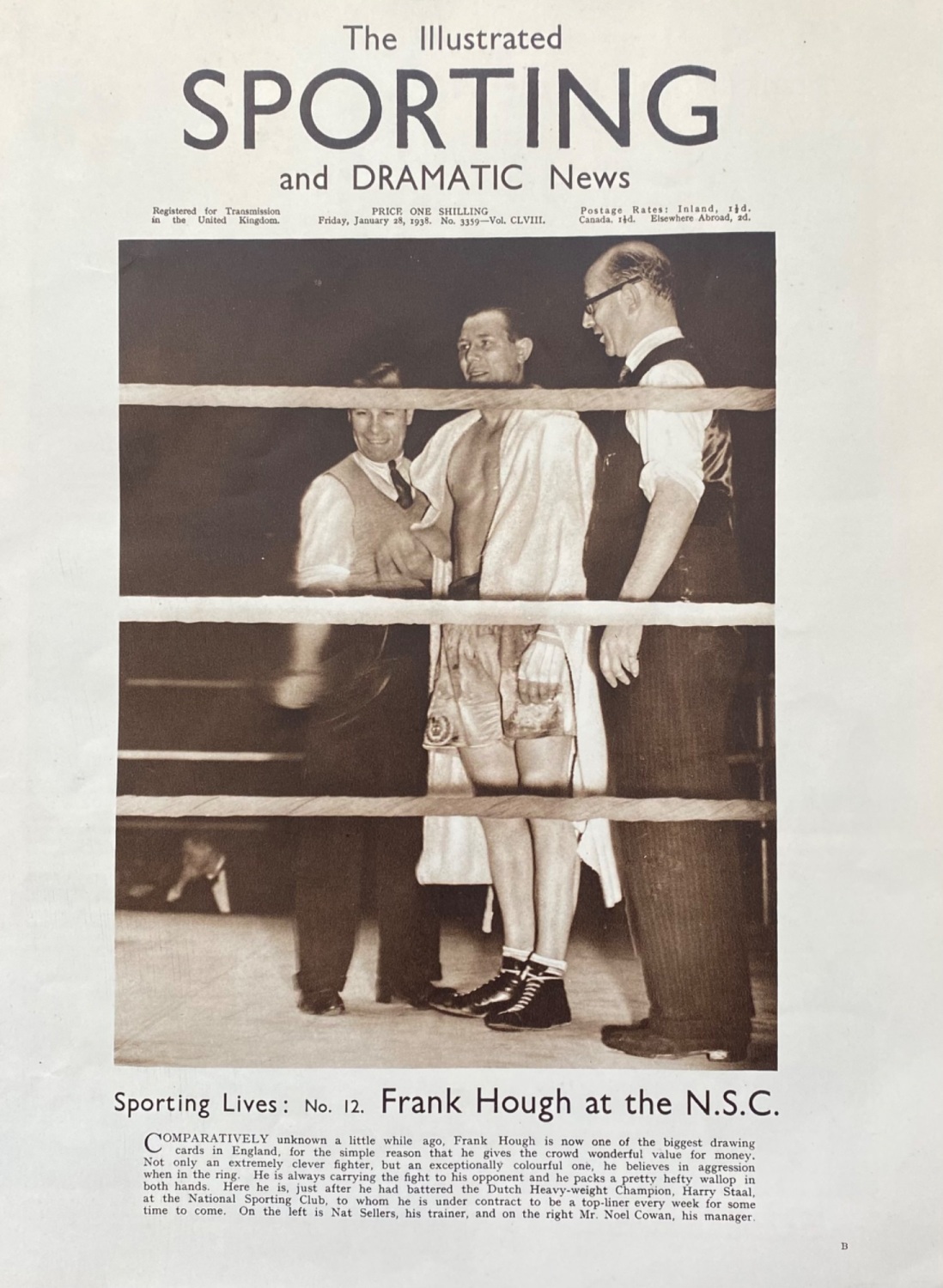 The Illustrated Sporting and Dramatic News - January 28, 1938