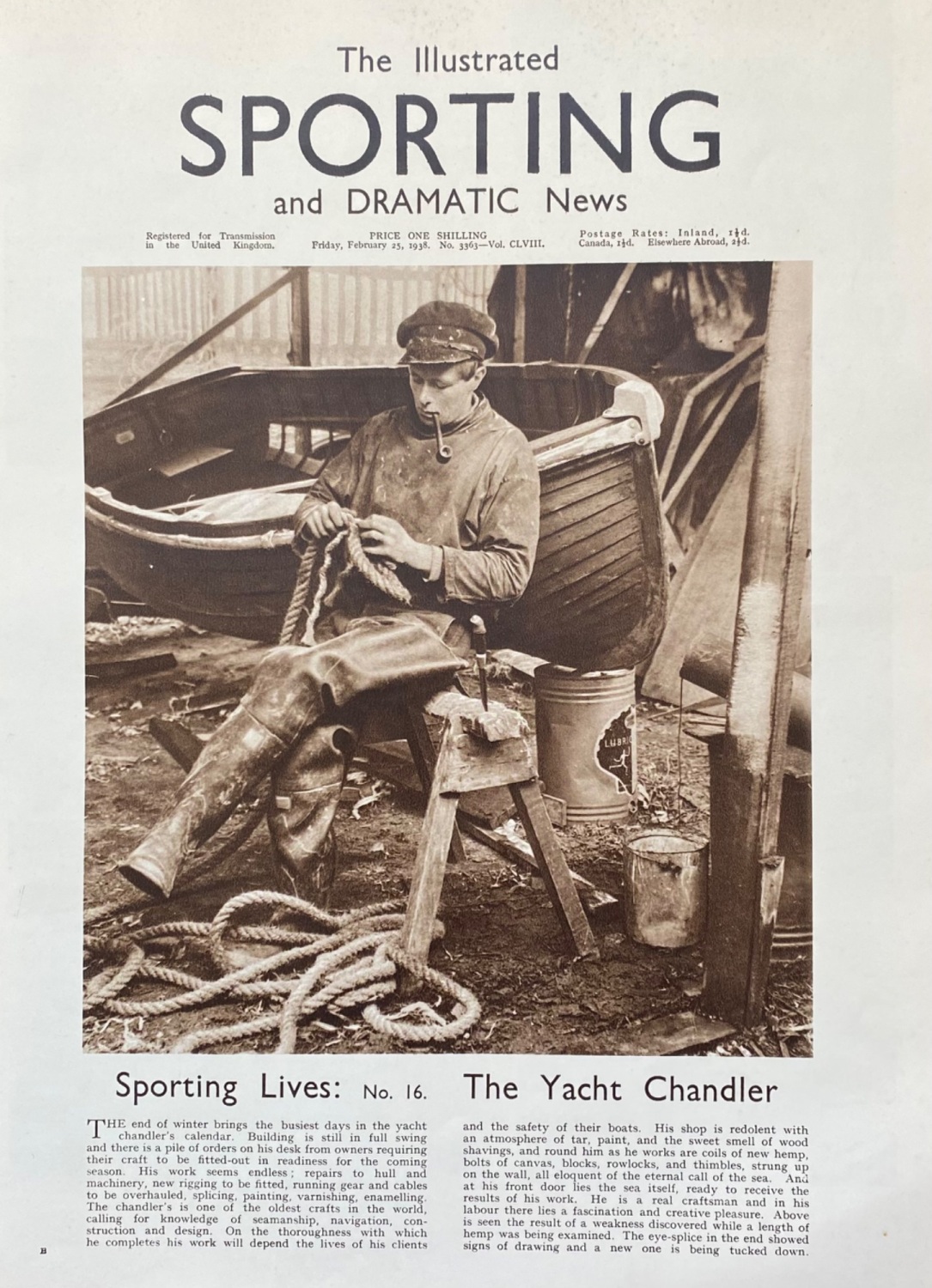 The Illustrated Sporting and Dramatic News, February 25, 1938