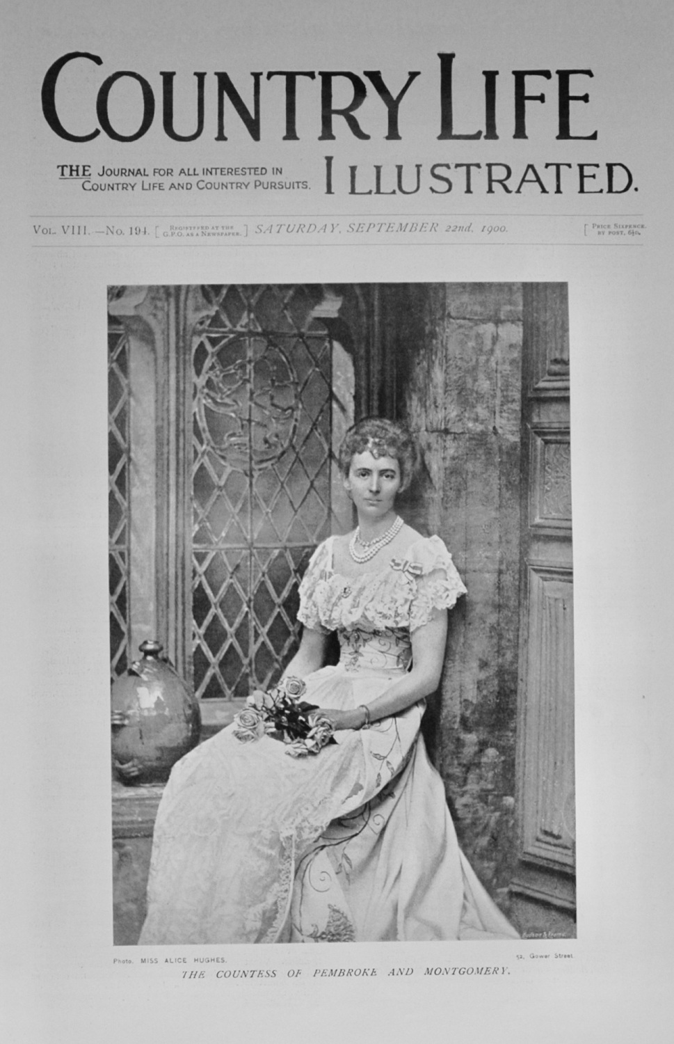 Country Life Illustrated -September 22, 1900