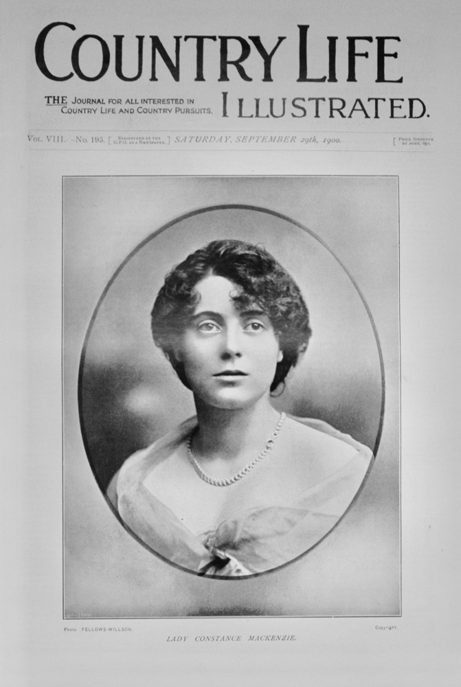 Country Life Illustrated - September 29, 1900