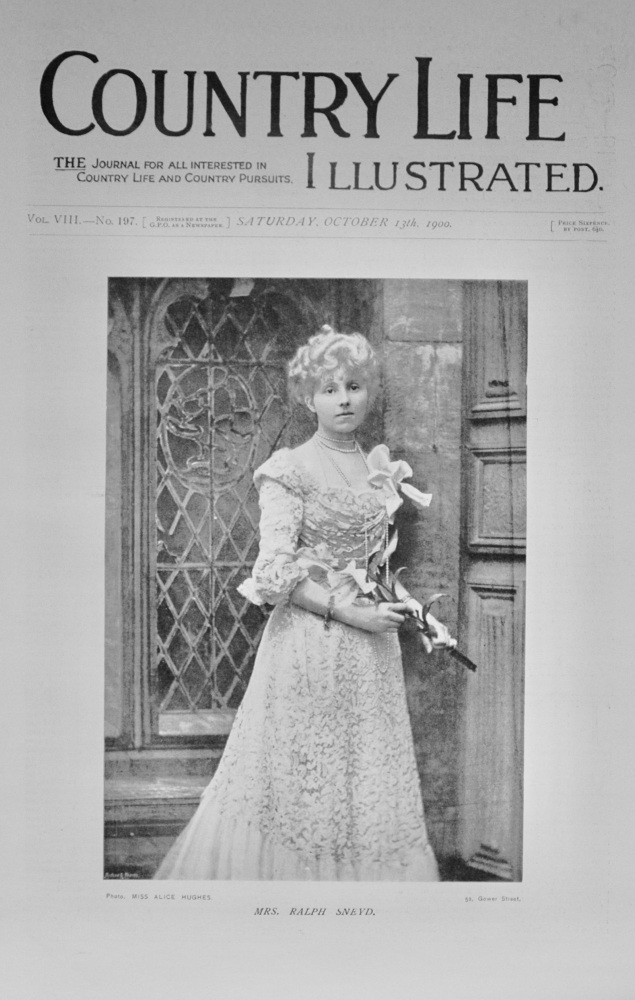 Country Life - October 13, 1900