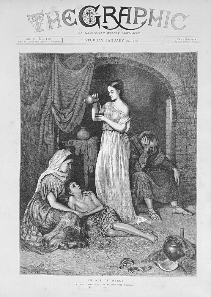 An Act of Mercy. by Miss Jessie Macgregor.  1872.