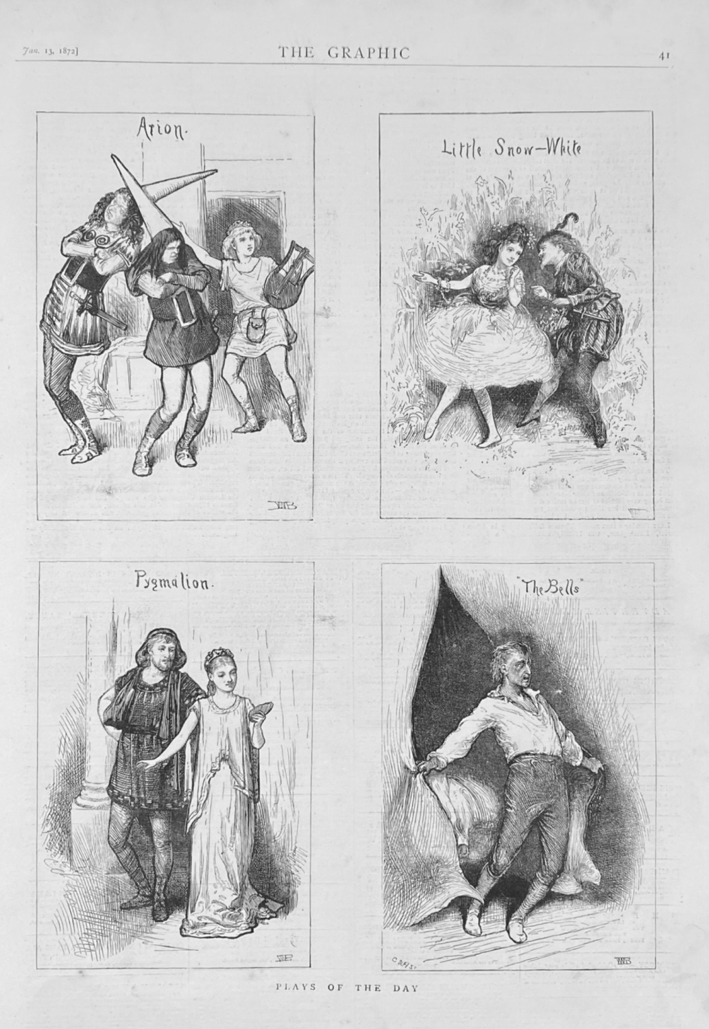 Plays of the Day.  1872.