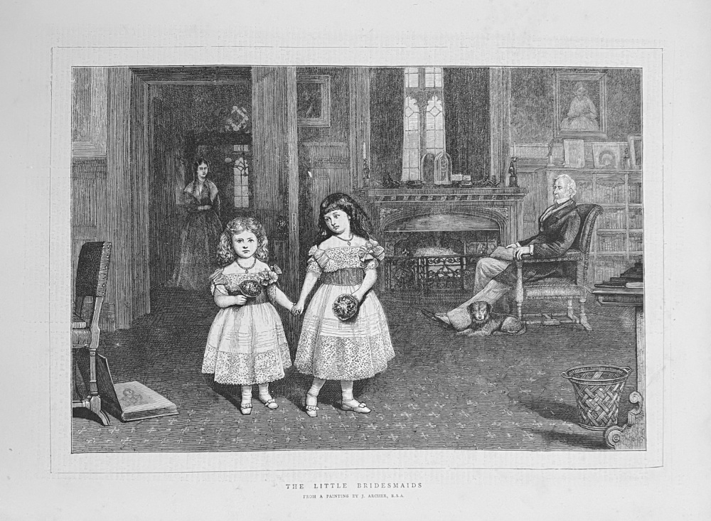 The Little Bridesmaids.   1872.