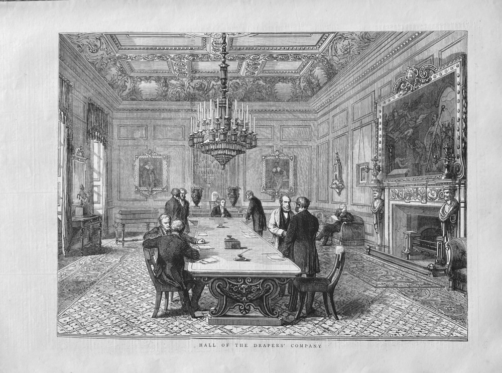 Hall of the Drapers' Company.  1872.