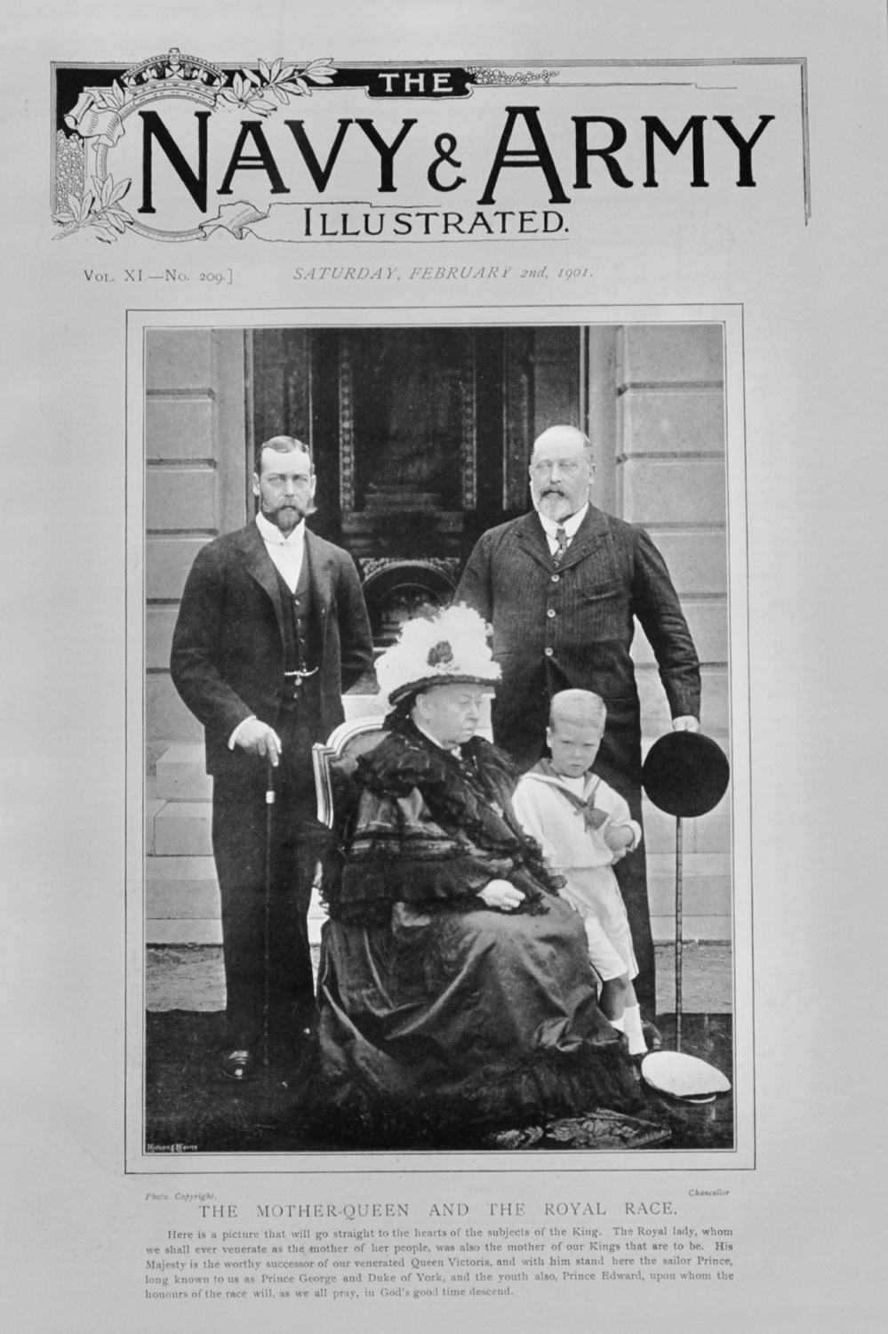 The Navy & Army Illustrated - February 2,1 901