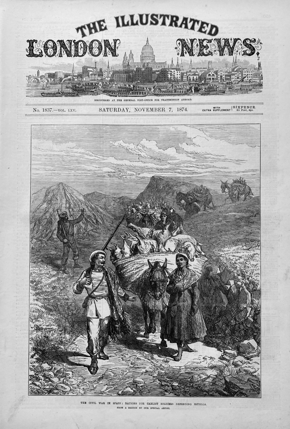The Illustrated London News - November 7, 1874