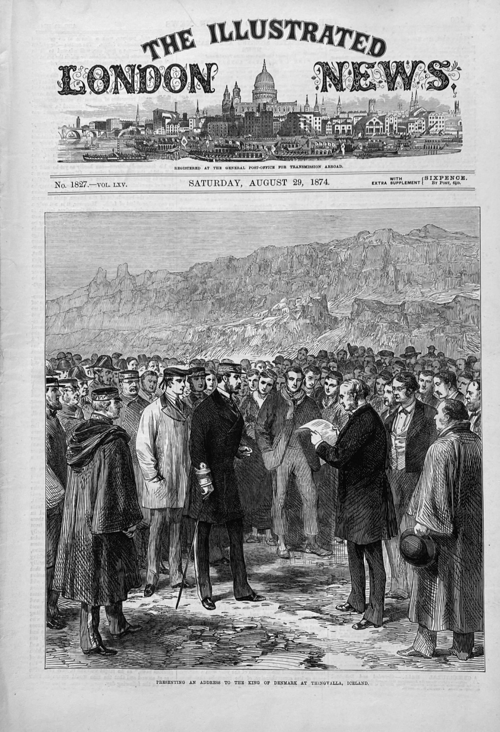 The Illustrated London News - August 29, 1874