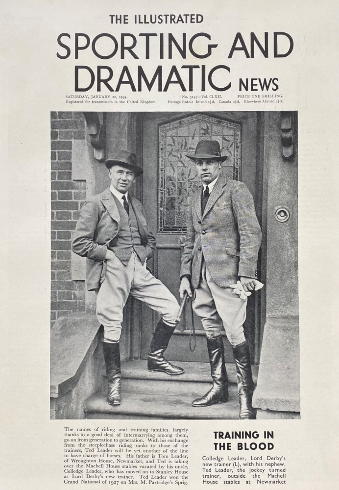 The Illustrated Sporting and Dramatic News - January 20, 1934