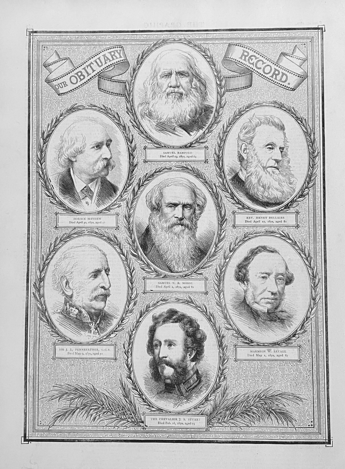 The Obituary Record.  1872.