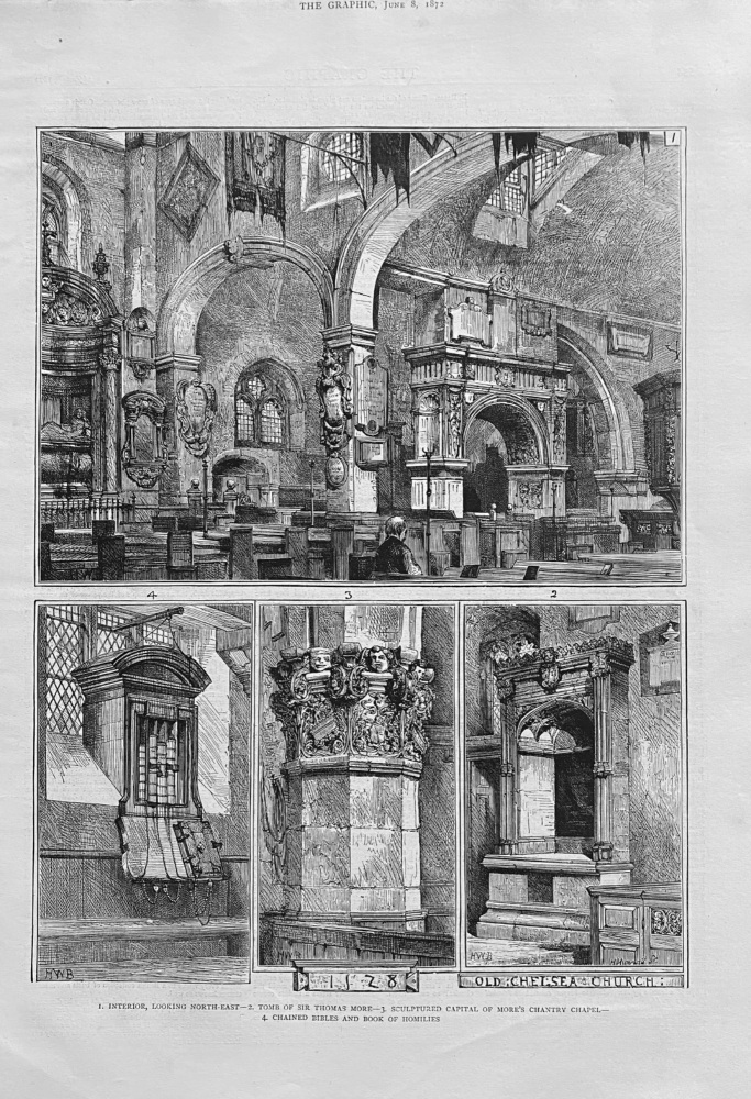 Old Chelsea Church.  1872.